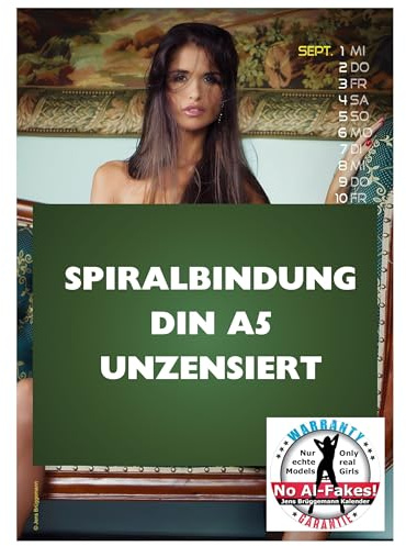 Erotikkalender 2027 Open Legs Girls Kalender Fotokalender 13 Motive DIN A5