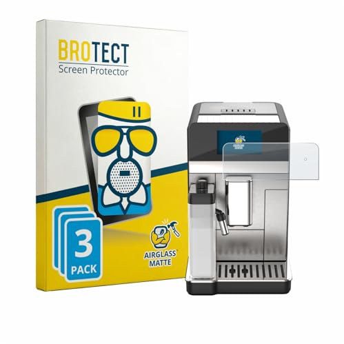 BROTECT Entspiegelungs Schutzglas für DeLonghi Eletta Ultra 2026 (3 Stück) Schutzfolie Matt [Extrem Kratzfest 9H, Anti-Reflex, Anti-Fingerprint]