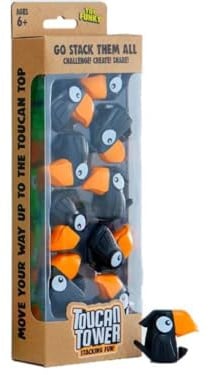 Toucan Tower® Stacking Fun - SCHWARZ