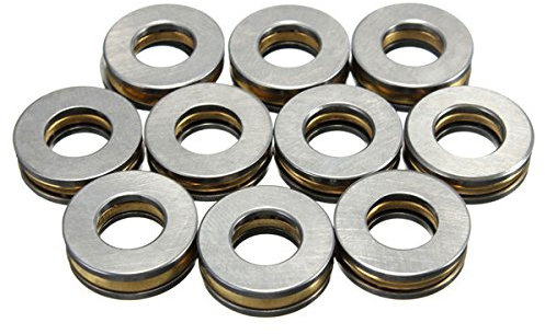 EsportsMJJ 10Pcs F6-14M 6X14X5mm Axialkugelschublager 6 X 14 X 5mm