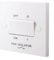 BG Triple Pole Fan Isolator Switch - Square Edge
