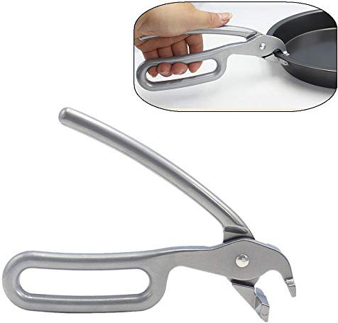 Universal Kitchen Aluminium Hot Dish Plate Hot Pot Oven Cooker Plate Microwave Bowl Clip Pots Gripper Pizza Pan Tongs