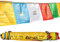 21 Tara-Mantras,Jetsun Dolma,Gandhanra Tibetische Gebetsfahnen Golddruck,Windpferdflagge,Lungta Flaggen,für Buddhistische Altäre, Meditationsräume, Außendekoration,3m lang 10 fahnen