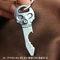 Gifts UK® Skull Pirate Dagger Metal Bottle Opener Keyring Novelty Wedding Party Favor Gift