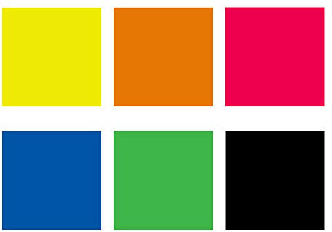 Conjunto de 6 tintes Batik en polvo para decorar huevos de Pascua Pysanky.