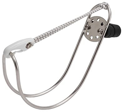 Rettungsring-Hufeisenhalter, beliebiger Winkel einstellbarer Marine-Rettungsringhalter, Gesichtspolitur Metallic für Boot