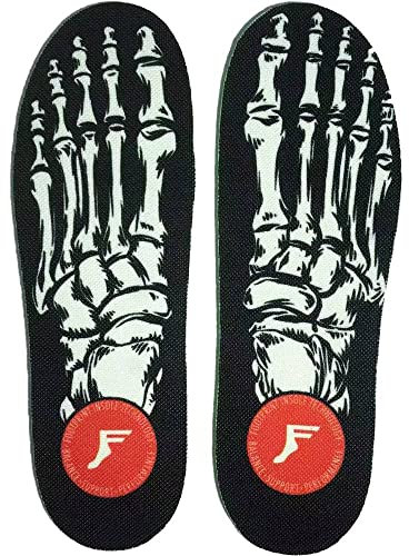 Footprint Kingfoam Elite Mid Skelett-Einlegesohlen, Schwarz, Größe 43-44