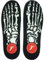 Footprint Kingfoam Elite Mid Skelett-Einlegesohlen, Schwarz, Größe 43-44