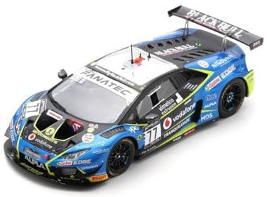 MODELLINO IN Scala COMPATIBILE Con Lamborghini Huracan GT3 N.77 3rd PRO-AM Class 24 H SPA 2021 Ramos-MACHIT SPARK MODEL SB444
