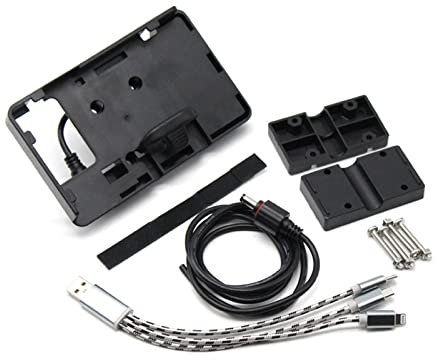 Motorcycle Navigation Plate USB Charger Phone Holder Stand For X-ADV 750 XADV 750 (Color : USB Phone Holder)