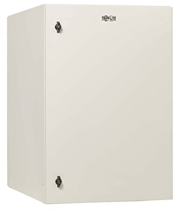Tripp Lite SmartRack Industrial 18U Wallmount Rack Enclosure with Lock & Keys, 32.5 inch Depth, NEMA 4 Protection Rating, Heavy-Duty Metal, Mounting Hardware Included, 5-Year Warranty (SRN4G18UHD)