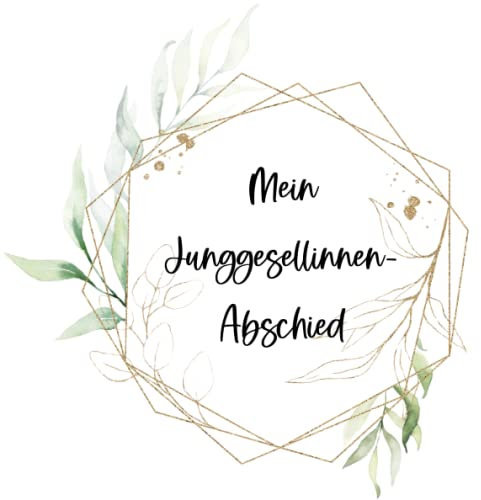 Gästebuch JGA Eukalyptus – Erinnerungsbuch Junggesellinnenabschied: Buch mit Fragen zum Ausfüllen, Platz für 20 Gäste