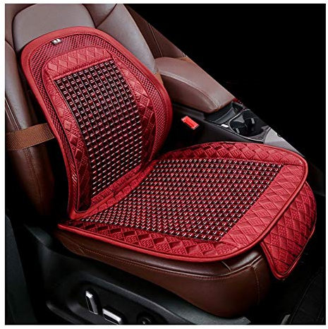 Autositzbezug Kissen Naturholz Perlen Cool Pad Massage The Body Atmungsaktiv, Universal, 6 Farben (Farbe: E, Größe: 1-teilig)