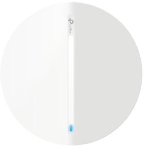 TP-Link Festa F76 | Punto de Acceso WiFi 7 Tri-Banda BE9300, Montaje en Techo, 1× Puerto PoE de 2.5 Gigabits, Gestión centralizada en la Nube Gratuita, Configuración y Uso fáciles.