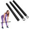 Bandes de Fitness Bar,Osuter Pilates Bars 100 cm,Portable Yoga Stick,Rrésistance Bandes Bar,Barre pour Elastique Musculation,pour Le Pilates Le Yoga Le Powerlifting la Musculation Le Home Gym