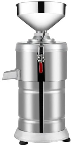 KJZHFOZ 15Kg/h Peanut Butter Maker 1100W Electric Commercial Walnuts Nuts Stuff Grinding Miller Home Almond Sesame Pulping Machine With High Efficiency