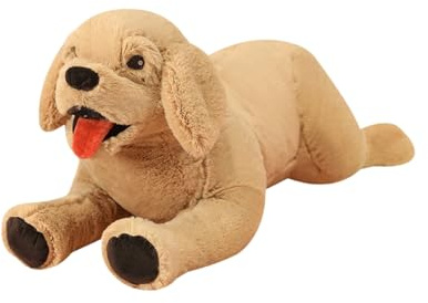 AURWEL XXL Hund Kuscheltier 70cm,Weiches Hund Spielzeug & Labrador Kuscheltier,Großes Stofftier Hund für Kinderzimmer-Deko,Einfach zu Reinigen Familie, Freunde und Tierliebhaber