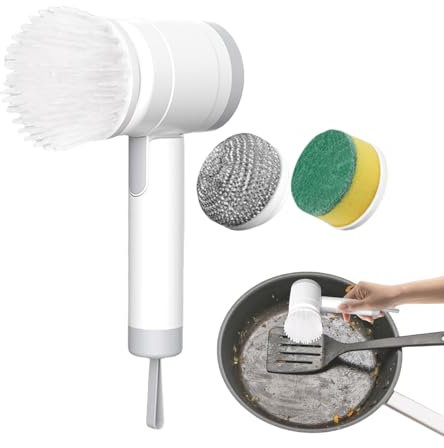 Balai de douche - Brosse puissante de nettoyage sans fil | Outil pliable pour salle de bain cuisine sol