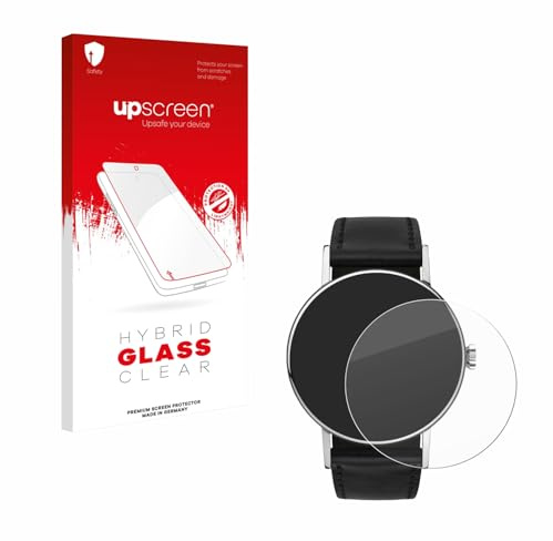 upscreen Schutzglas für NOMOS Glashütte Ludwig Schutzfolie Panzer Folie Glas [Extrem Kratzfest 9H, Anti-Fingerprint, Ultra-Transparent]