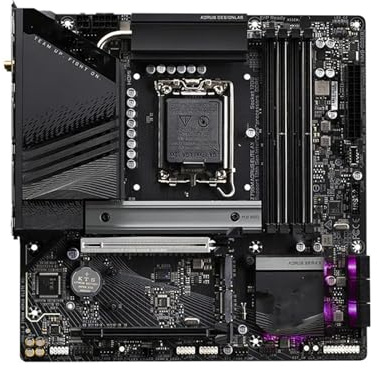 scheda madre Fit For GIGABYTE Z790M AORUS ELITE AX DDR5 WIFI 6E Slot Z790 Micro ATX Supporta Intel Core S Di 13a Generazione E 12a LGA1700