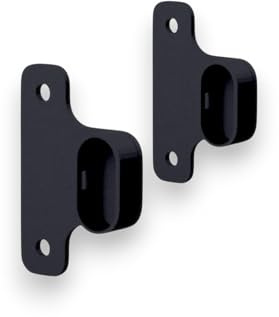 Soporte para barra de ropa compatible con IKEA PAX Komplement (Negro)