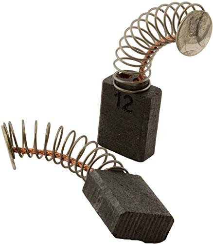 Buildalot Carbon Brushes for METABO BHE 6021 S R+L Drill - 5x10x12.5mm - 2.0x3.9x4.9'' - with Automatic Stop