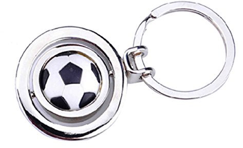 Sportigo® rotatif 3D Porte-clés de football/Fan cadeau