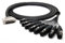 enoaudio Mogami 2932 8 Multicore Analog Kabel Breakout | Gold D-Sub 25 - Neutrik XLR female | HiFi, 0,5 m