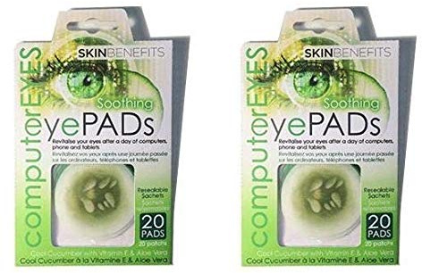 Computer Eyes - Cool Cucumber Eye Pads (2 Pack - 40 Pads)