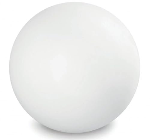 Vetrineinrete® Lampada a sfera da terra per esterno illuminazione per giardino luce a palla decorativa con portalampada per lampadine led E27 ip65 (40 cm) Z78