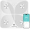 Körperfettwaage, Digital Personenwaagen Bluetooth Körperanalysewaage mit App Smart Waage für Körperfett, BMI, Muskelmasse, Protein, BMR 28cm*28cm