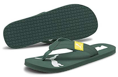 PUMA PUMA Cozy Flip, Zapatos de Playa y Piscina, Unisex adulto, Blue Spruce-Puma White, 47 EU