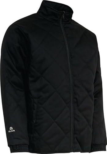 Elka SecureTech Multinorm Jacke mit Reißverschluss, Schwarz, Medium