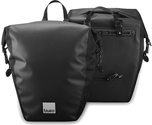 TheTrueC Fahrradtasche, Gepäcktasche 20L schwarz