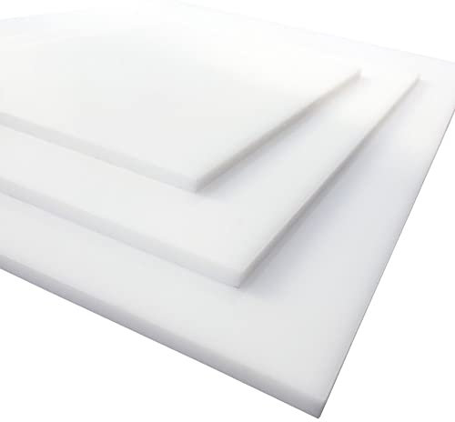Plaque plexiglass blanc au format A3, A4 ou A5. Épaisseur de 2 mm ou 4 mm. Feuille de verre acrylique. Verre synthétique. Plaque PMMA XT. Plexiglass extrudé - 210 x 300 mm
