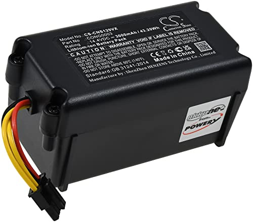 Batterie compatible avec Proscenic type BONA18650-AA, 14,4 V, Li-ion