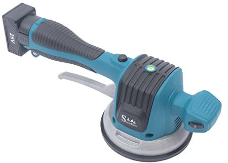 Coupe-carreaux rechargeable - 120 x 120 cm - Vibration à 6 niveaux - Puissance d'aspiration : 12000 tr/min