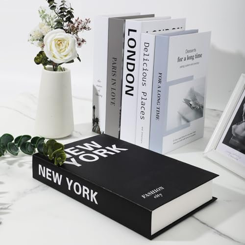 MURISE Deko Bücher für Heimdekor (Pack of 6)