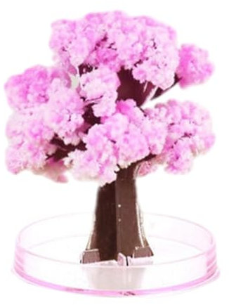 dijiusidy Arbre en Croissance Sakura, Jouet d'apprentissage ludique et interactif, Arbre en Croissance Magique, Jouets d'arbre en Fleurs, Sakura Rose