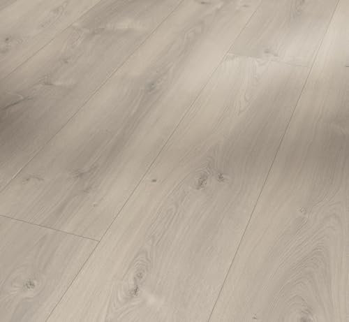 Parador Dekorboden Laminat Basic 600 Eiche Mistral grau Naturstruktur Schlossdiele 4-V-Fuge
