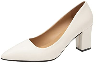 NUSGEAR Zapatos de Tacón alto Mujer Sandalias Zapatillas con Tacón ancho Zapatos de Salón Moda Casual Fiesta Cómodos Elegant Zapatos de Vestir Boda Informal Oficina