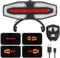 Starnearby Fanale Posteriore Scooter Elettrico con Telecomando, Lampada Posteriore LED USB Ricaricabile, Luce Posteriore Monopattino Elettrico con Stop e Lampeggiante per M365, Pro 2, MI 4