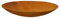 Bol rond pour plantes - Brasero - En métal rouillé - Hauteur : 8 cm - Diamètre : 50 cm