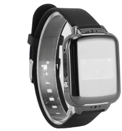 Smart Watch BT, Orologio con Registratore Vocale, Lettore MP3 BT4.2 con Riduzione del Rumore, Lettore di Libri di Orologi Sportivi, Braccialetto di Registrazione Ad Attivazione