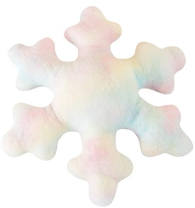 Milageto Plüschkissen in Weiß mit Wintermotiv für die Couch, bunt 19,69 Zoll