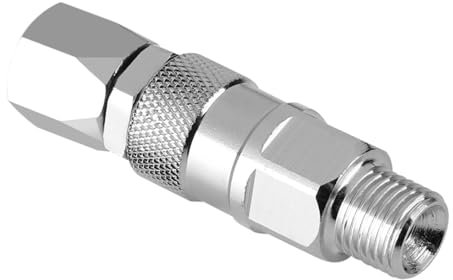 1/4 Zoll Edelstahl-Drehgelenk-Sprühgerät, Hochdruck-Sprühschlauch-Drehgelenk für Farbspritzgeräte