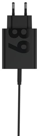 Motorola Cargador Turbo Power 68W, Cargador Universal USB Tipo C ultrarrápido, Cable Incluido, Original Motorola Charger, Matte Black