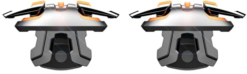 Mobile Gaming 6 Triggers Phone Controller Gatillos para Celular for Gaming PUBG/Call of Duty, Compatible with Android & iPhone