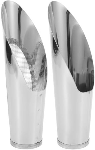 Warmhm Edelstahl Gartenschaufel Kleiner Bodenschaufel Sandsiebschaufel Tragbar Leicht Für Gartenpflanzen Und Bodenlockerung