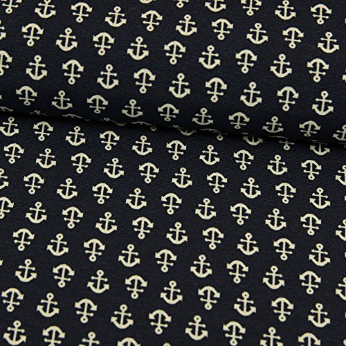 Dekostoff Anker marine